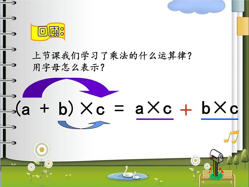 四年级数学下册课件-6.6应用乘法分配律进行简便计算-苏教版第3页