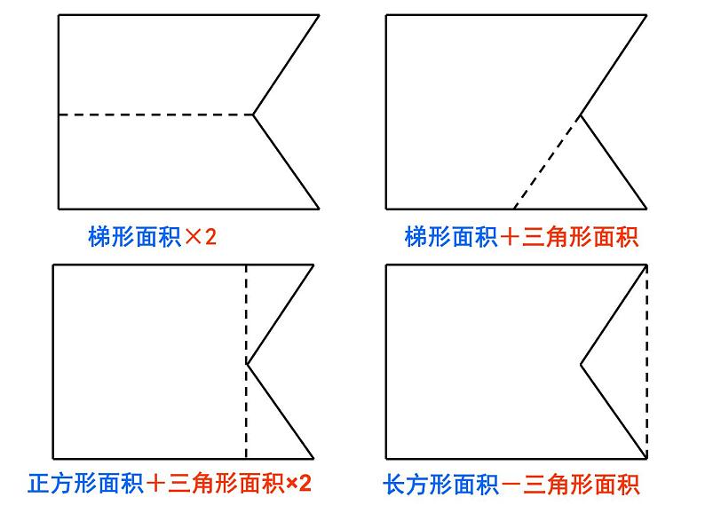 五年级上册数学课件-3.4 组合图形 北京版(共15张ppt)第6页