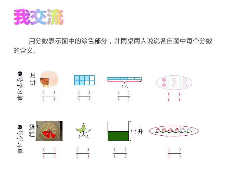 五年级数学下册课件 - 4.分数的意义练习 - 苏教版（共13张PPT）第2页