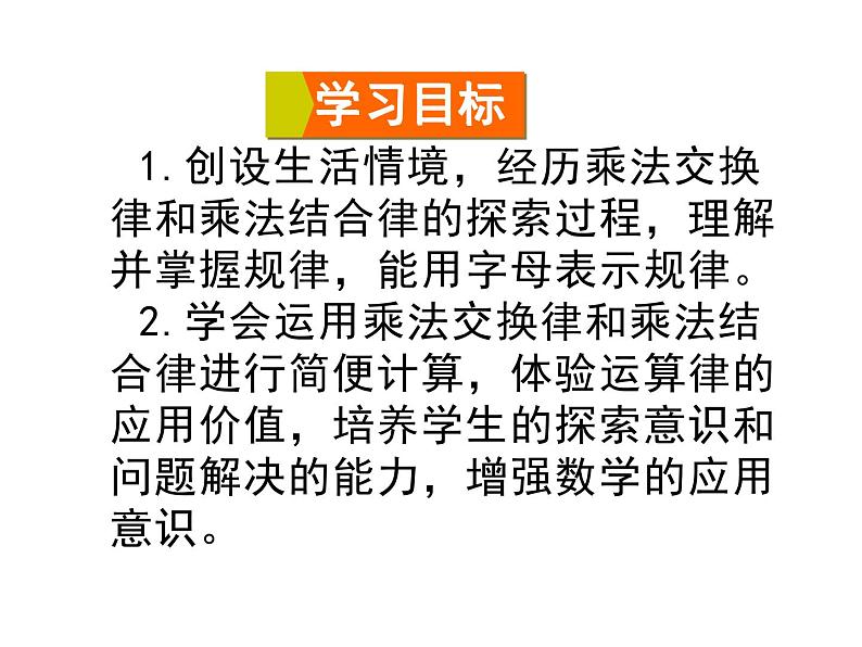 四年级数学下册课件-6乘法交换律和结合律及有关的简便计算345-苏教版第2页