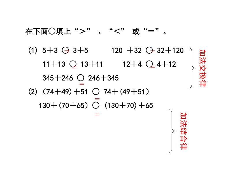 四年级数学下册课件-6乘法交换律和结合律及有关的简便计算320-苏教版第2页