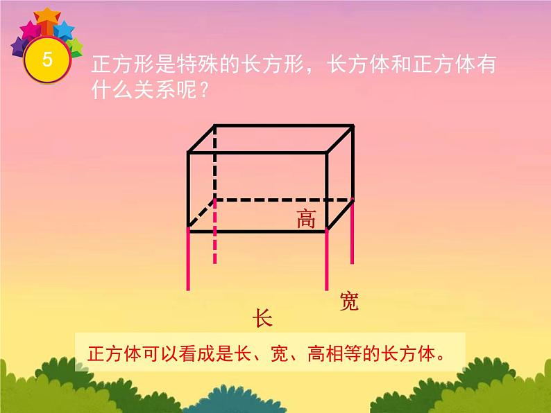 五年级数学下册课件-2.1 长方体的认识（8）-北师大版07