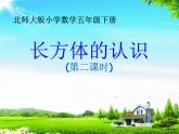 五年级数学下册课件-2.1 长方体的认识（25）-北师大版（14张PPT）
