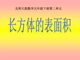 五年级数学下册课件-2.3 长方体的表面积（15）-北师大版