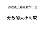 五年级数学下册课件 - 4分数的大小比较 - 苏教版（共20张PPT）