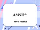 西师大版六上数学第五单元 整理与复习 课件