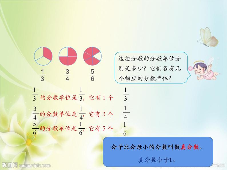 五年级数学下册课件-4.2 真分数和假分数3-人教版（10张PPT)第3页