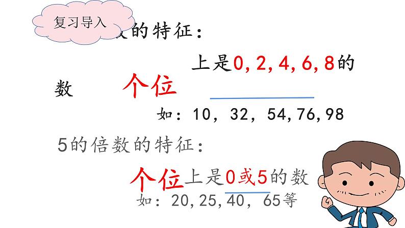 五年级数学下册课件-2.2.2  3的倍数的特征16-人教版02