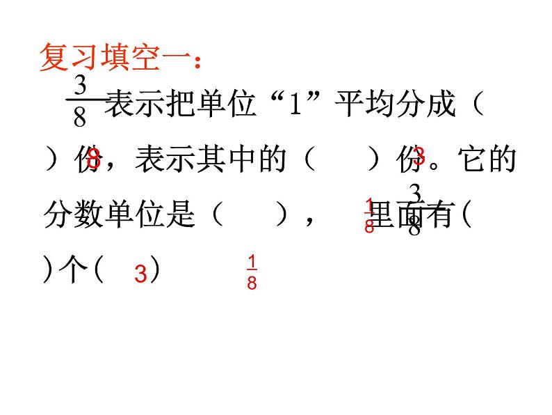 五年级数学下册课件-6.1  同分母分数加法  人教版（共17张PPT）第1页