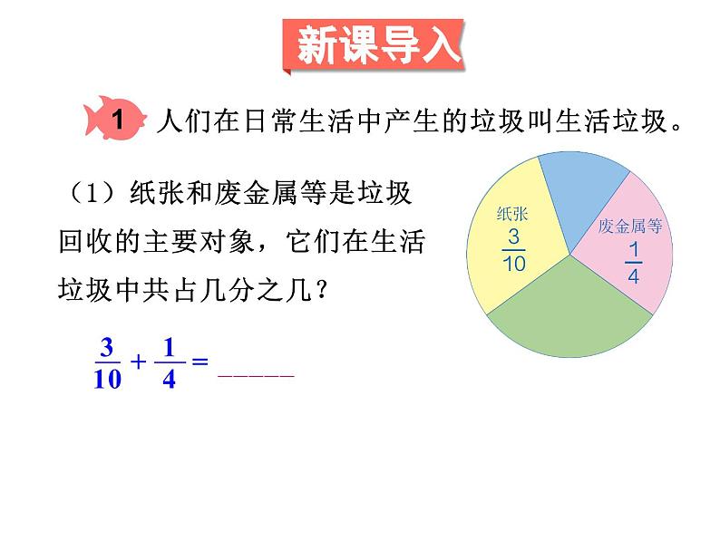 五年级数学下册课件-6.2  异分母分数加减法（6）-人教版04