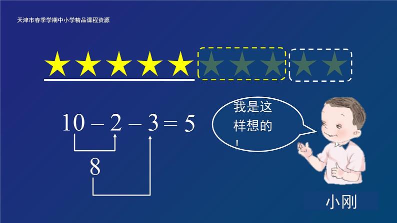 人教版小学数学一年级《100以内的加法和减法（一）——小括号的认识》课件第6页