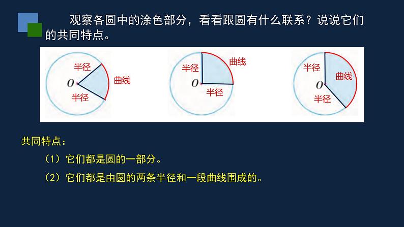 五年级数学下册课件- 认识扇形 苏教版（共19张PPT）第5页