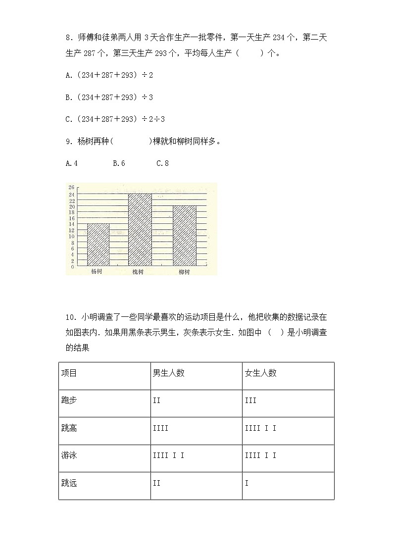 【精品】小升初数学知识专项训练（统计与概率）- 1统计（1）通用版（44页）第2页