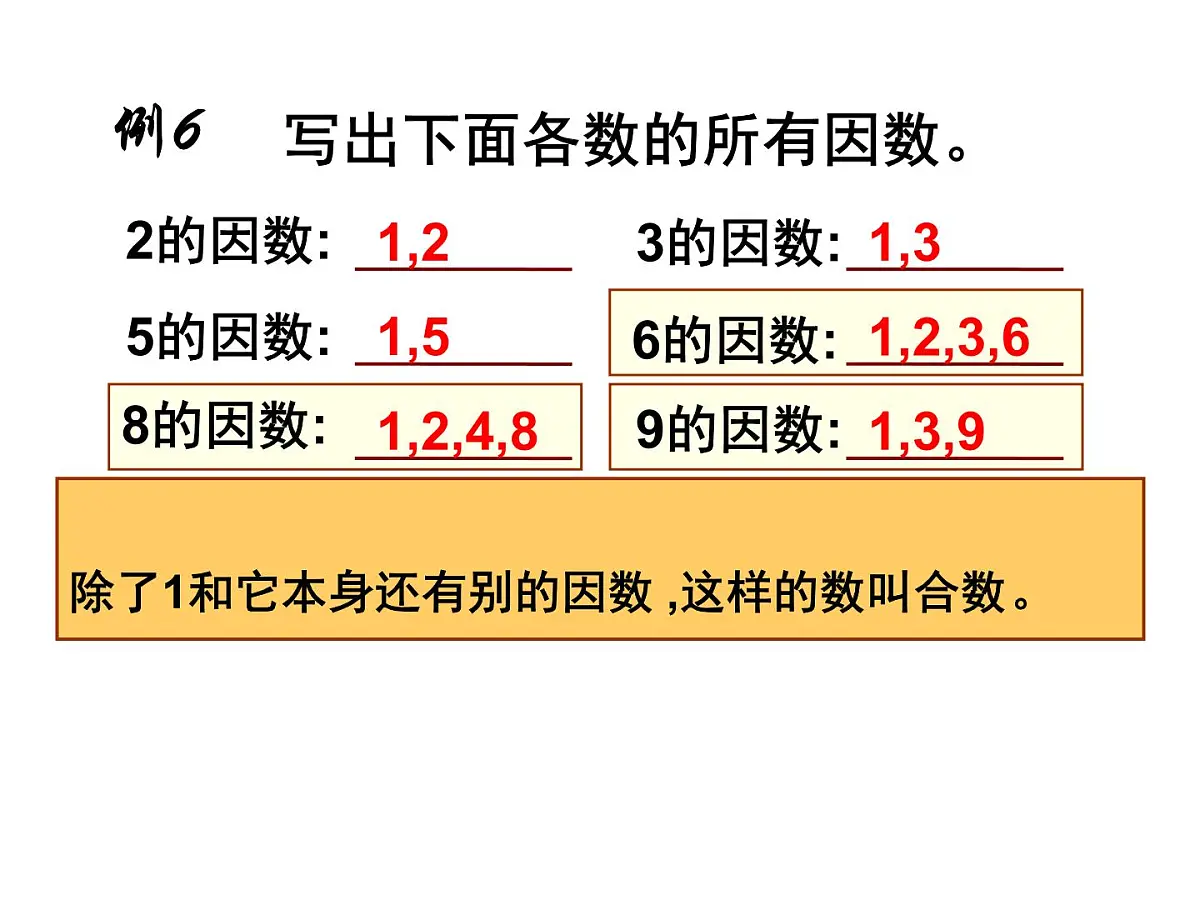 五年级数学下册课件-3质数和合数14-苏教版第4页