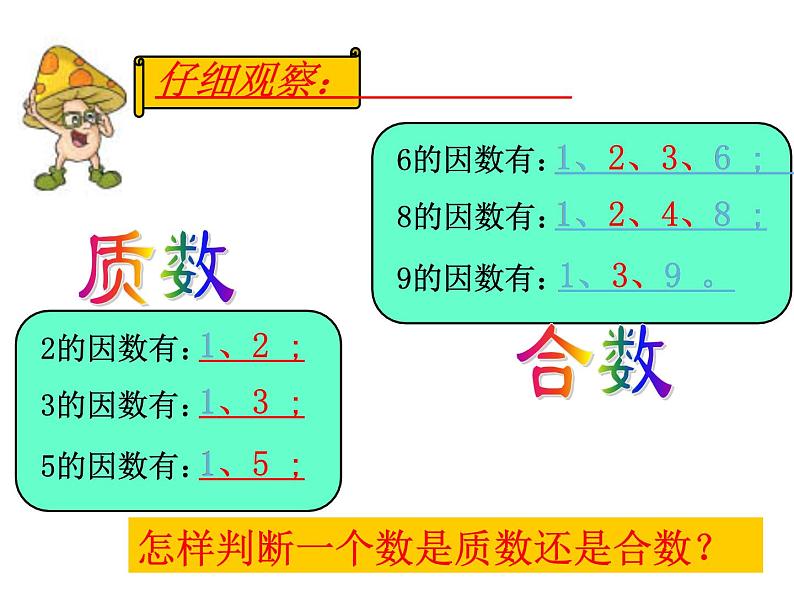 五年级数学下册课件-3质数和合数116-苏教版第4页