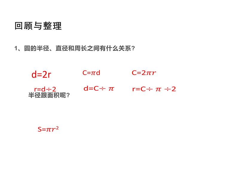 五年级数学下册课件-6圆的面积计算及应用练习61-苏教版（共14张PPT）第2页