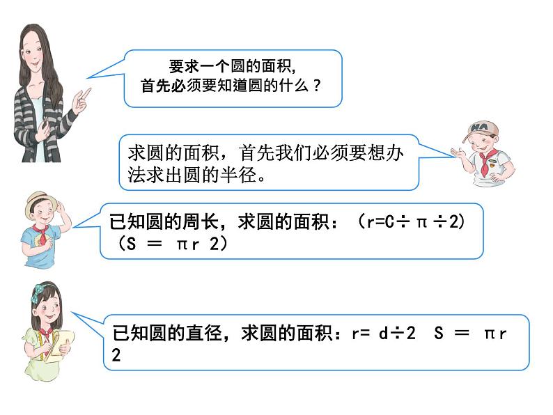 五年级数学下册课件-6根据圆的周长求面积87-苏教版第7页