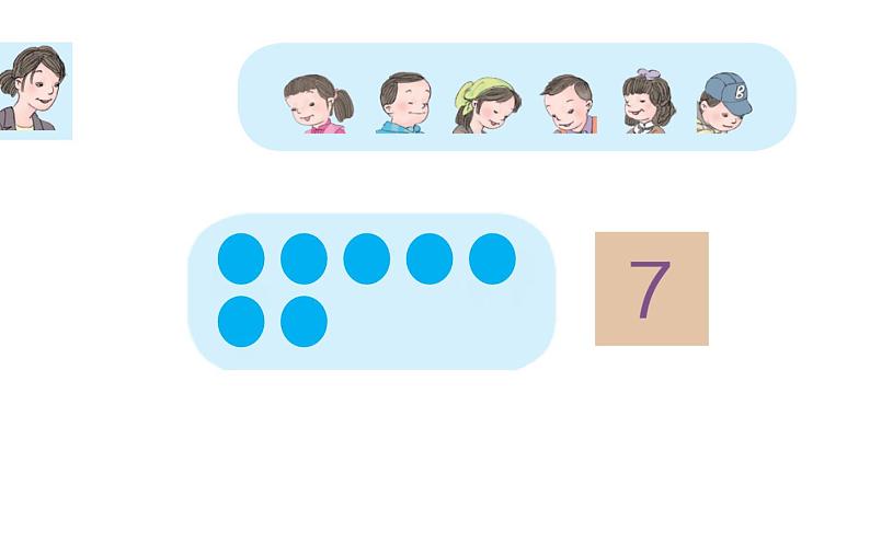 一年级数学上册课件-5.1  6和7（12）-人教版（19张PPT)第6页