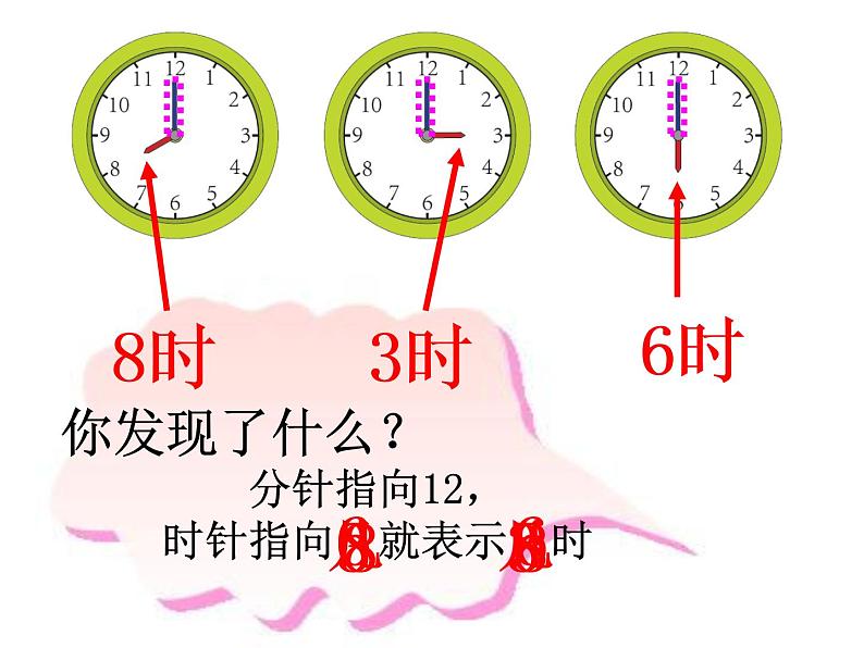 一年级数学上册课件-7.  认识钟表 -人教版（共18张PPT）08