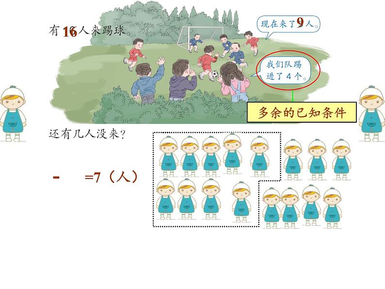 一年级数学下册课件-2.4 整理和复习 -人教版（共21张PPT）07