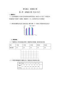 小学数学人教版五年级下册7 折线统计图同步训练题