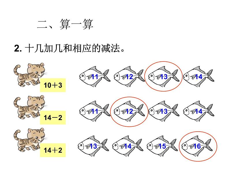 一年级数学上册课件-9.  总复习（4）-人教版(共14 张ppt)06