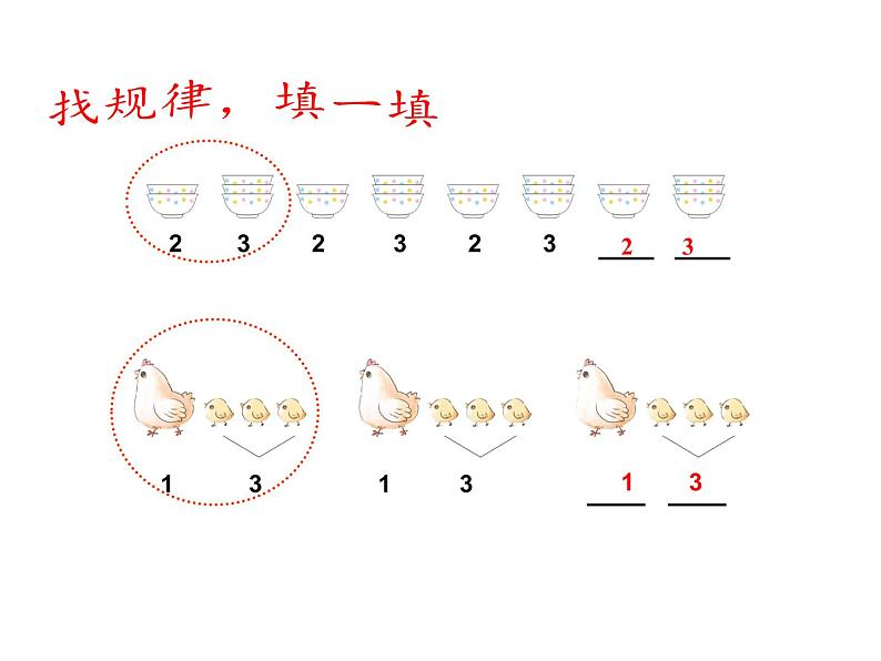 一年级数学下册教学课件-7.找规律58-人教版第6页