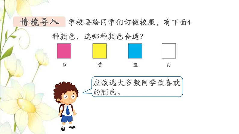 新人教版二年级数学下册第1单元数据收集整理第1课时数据收集管理1教学课件03