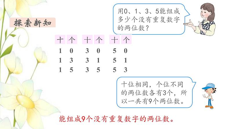 新人教版三年级数学下册第八单元数学广角__搭配二第1课时搭配1教学课件第5页