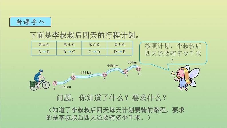 新人教版四年级数学下册第3单元运算定律第2课时连加连减的简便运算教学课件第3页
