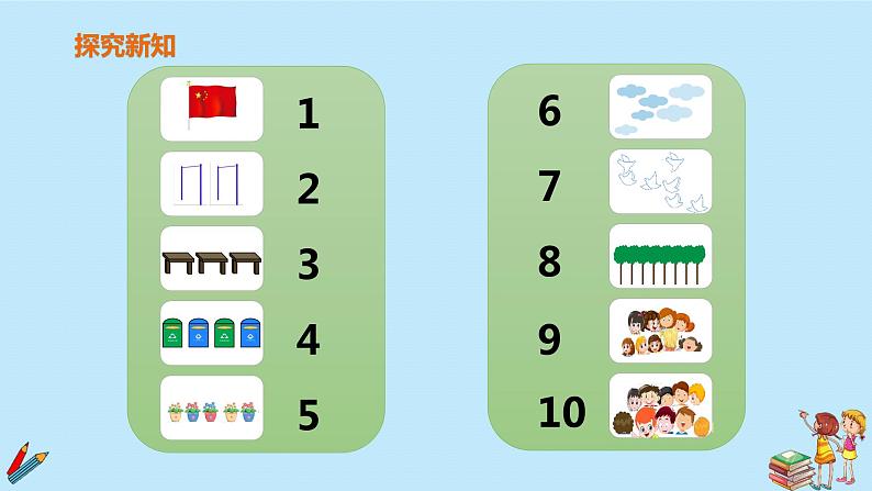 一年级上册数学教学课件-第一单元—《数一数》人教版第8页