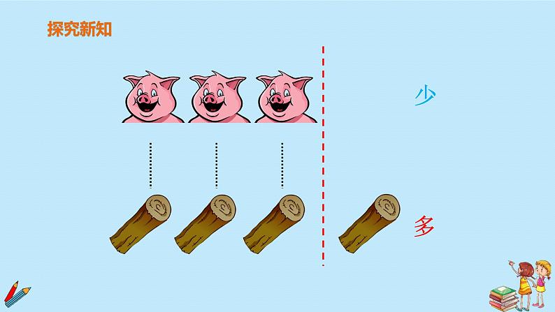 一年级上册数学教学课件-第一单元—《比多少》人教版05