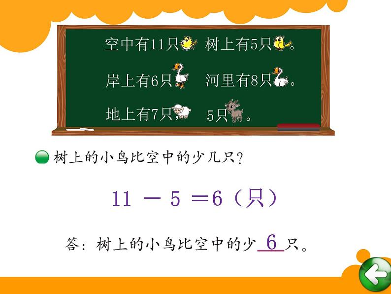 一年级数学下册课件1.6 美丽的田园1-北师大版（共10张PPT）第4页