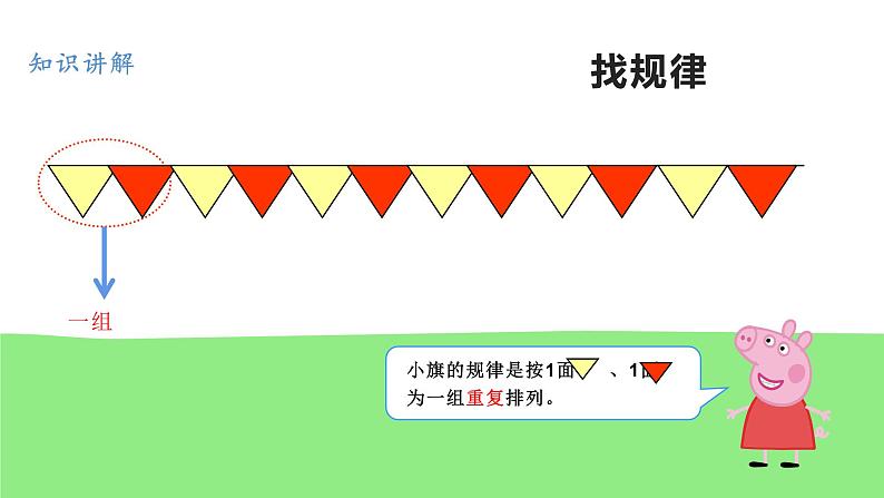 一年级数学下册课件-7.  找规律（93）-人教版第5页