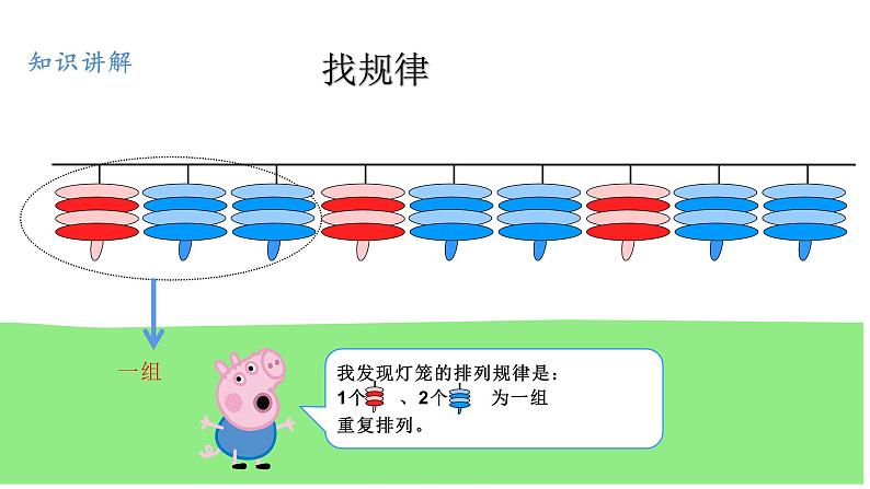 一年级数学下册课件-7.  找规律（93）-人教版第7页