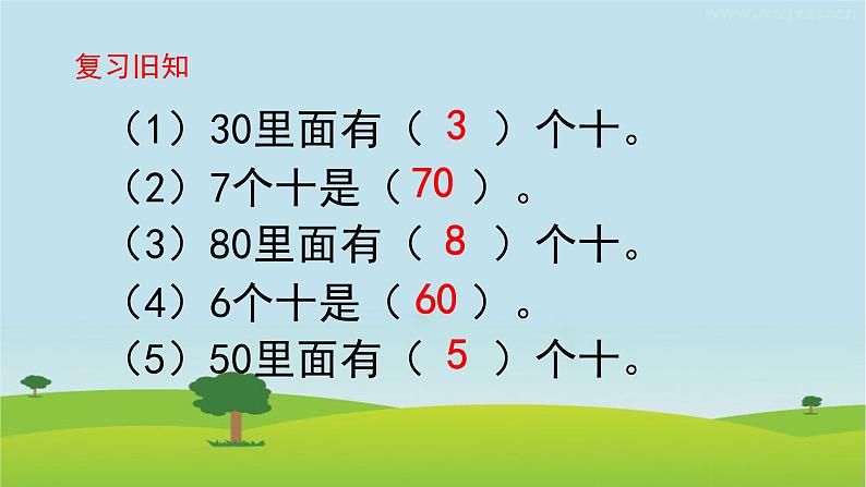 一年级数学下册课件-6.1 整十数加、减整十数（32）-人教版第2页