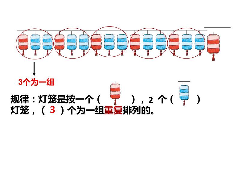 一年级数学下册课件-7.  找规律（91）-人教版（22张PPT）06