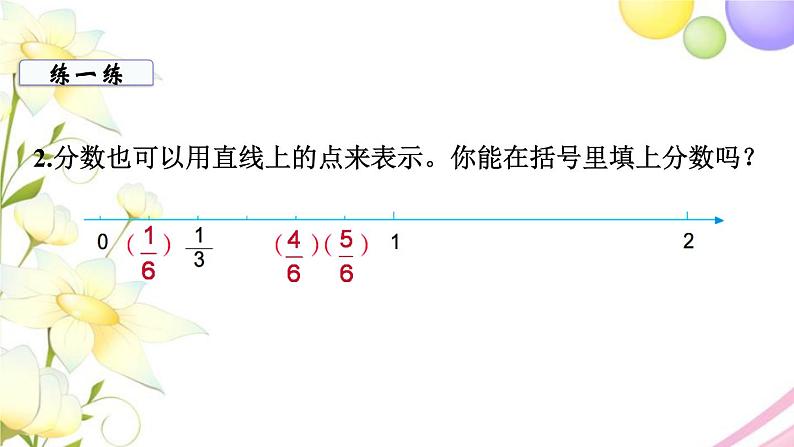 苏教版五年级数学下册第四单元分数的意义和性质第1课时分数的意义教学课件第6页