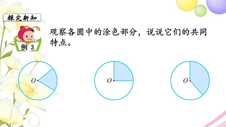 苏教版五年级数学下册第六单元圆第2课时扇形的初步认识教学课件04