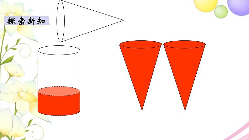 苏教版六年级数学下册第二单元圆柱和圆锥第4课时圆锥的体积教学课件第8页