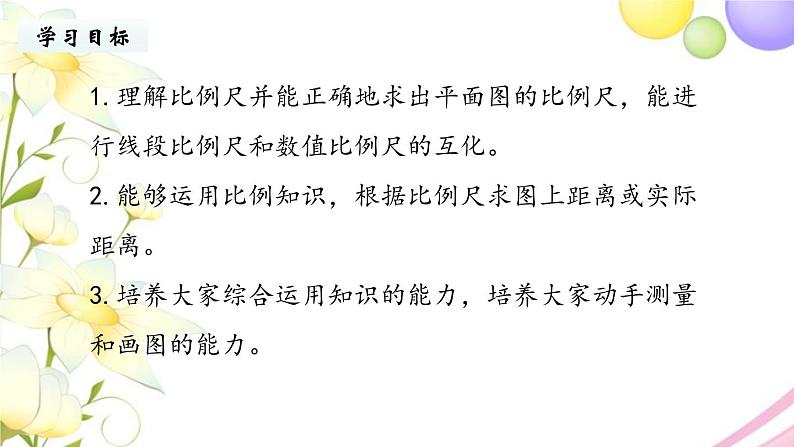 苏教版六年级数学下册第四单元比例第5课时比例尺教学课件第2页