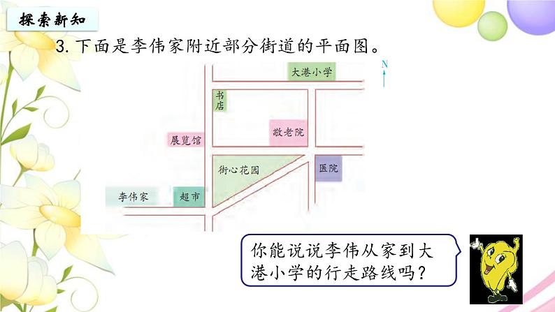 苏教版六年级数学下册第五单元确定位置第2课时描述简单的行走路线教学课件04