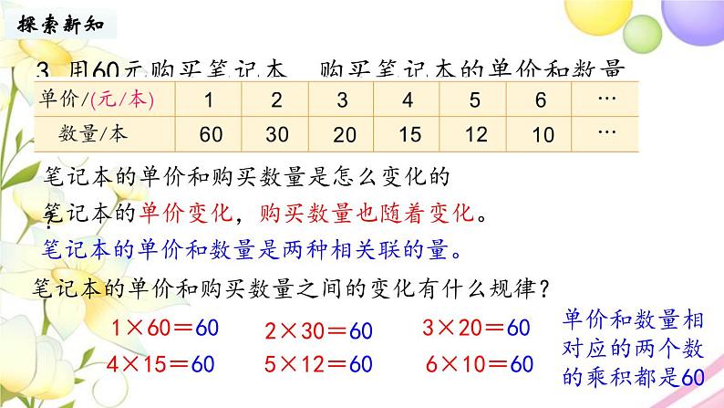 苏教版六年级数学下册第六单元正比例和反比例第3课时反比例的意义教学课件03