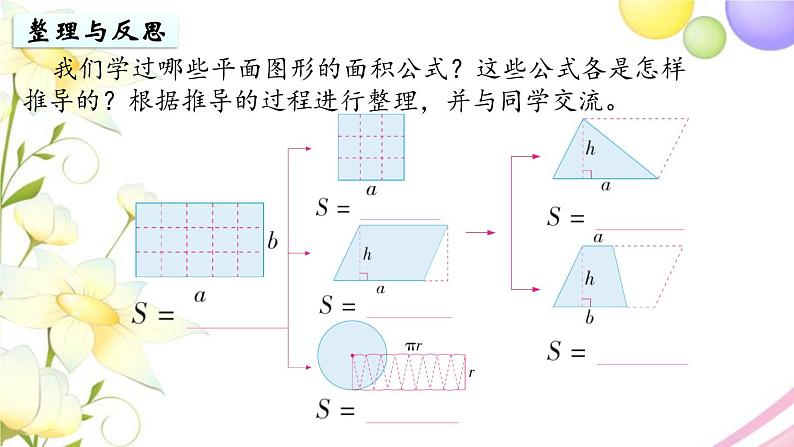 苏教版六年级数学下册第七单元总复习2图形与几何第3课时图形的认识测量3教学课件03