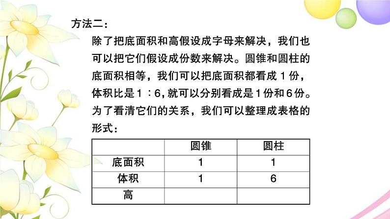 苏教版六年级数学下册第二单元圆柱和圆锥课本难题突破②习题课件第5页