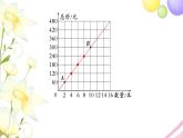 苏教版六年级数学下册第六单元正比例和反比例第2课时正比例图像习题课件