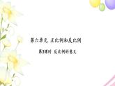 苏教版六年级数学下册第六单元正比例和反比例第3课时反比例的意义习题课件