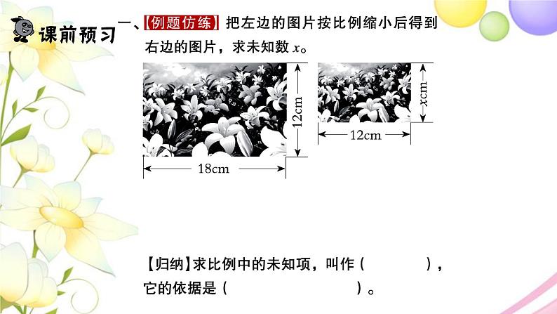 苏教版六年级数学下册第四单元比例第4课时解比例习题课件第2页