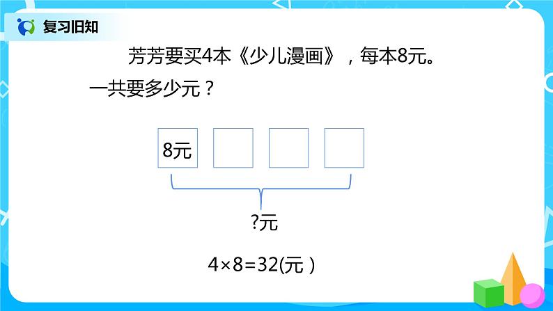 人教版数学三上6.7《用乘除法解决问题之归一问题》课件第2页