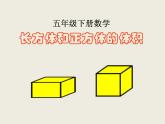 五年级下册数学课件 - 1.3 长方体和正方体的体积    北京版（共24张PPT）